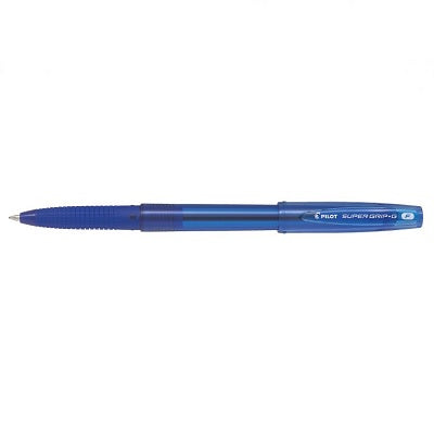Pen-Stick, Pilot Super Grip, Fine, 0.7Mm, Blue,12/pk