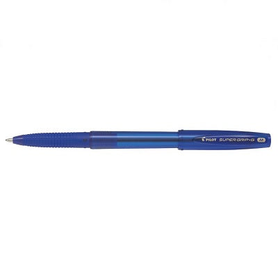 Pen-Stick, Pilot Super Grip, Medium, 1.0Mm, Blue,12/pk