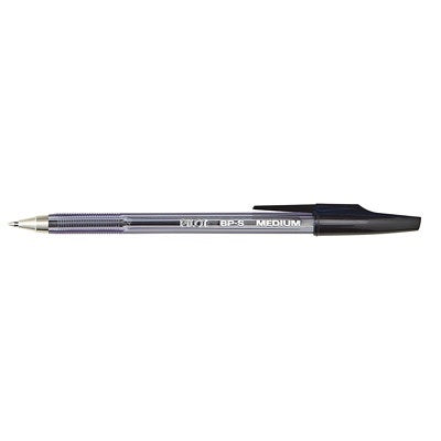 Pen-Stick, Bps Ballpoint, Medium Black,12/pk