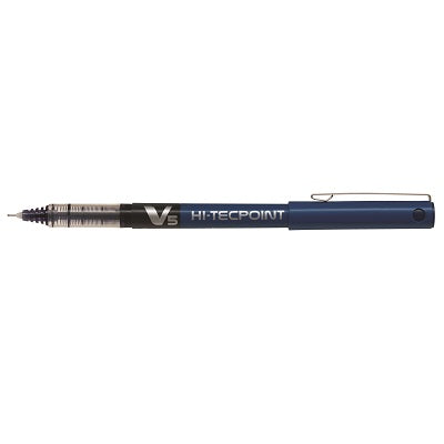 Pen-Roller, Hi-Tecpoint Liquid Ink, 0.5Mm Blue Black,12/pk