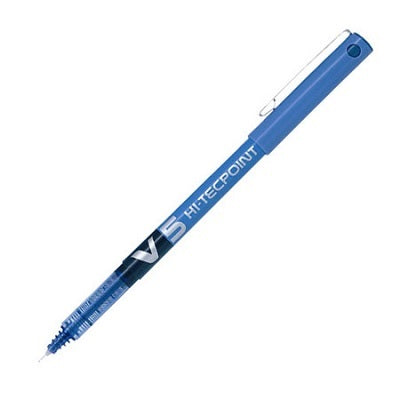 Pen-Roller, Hi-Tecpoint Liquid Ink, 0.5Mm Blue,12/pk