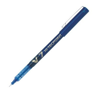 Pen-Roller, Hi-Tecpoint Liquid Ink, 0.7Mm Blue,12/pk