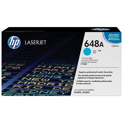 Laser Toner-Hp #648A Cyan