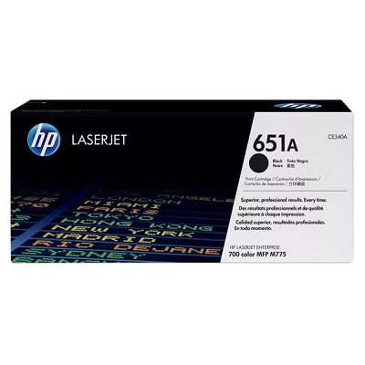 Laser Toner-Hp #651A Black