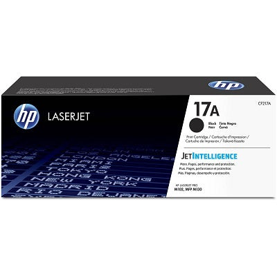 Laser Toner-Hp #17A Black