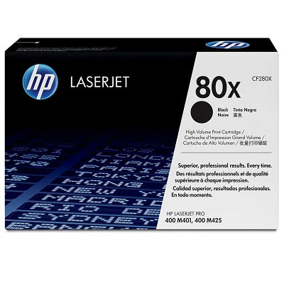 Laser Toner-Hp #80X Black High Yield
