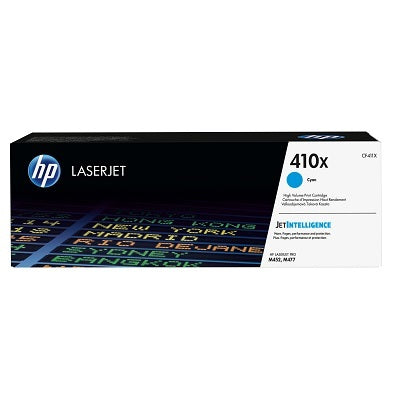 Laser Toner-Hp #410X Cyan High Yield