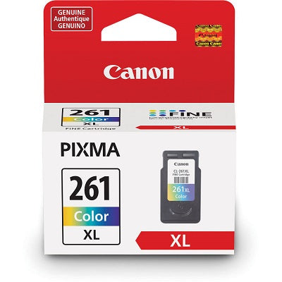 Inkjet Cartridge-Canon #Cl261Xl Colour High Yield -3724C001