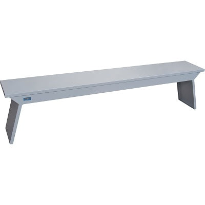 Bench-Locker Room, Steel 12" X 72"X 17"H