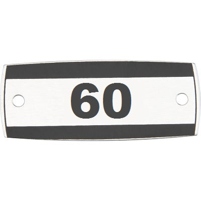 Locker Accessory-Number Plate Set, 51-75