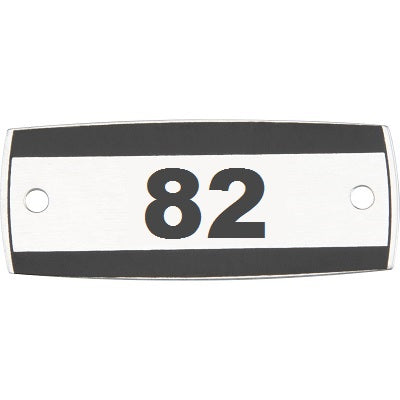 Locker Accessory-Number Plate Set, 76-100