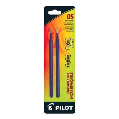 Pen Refill-Frixion Ball/Clicker Erasable Gel, 0.5Mm Black,12/pk