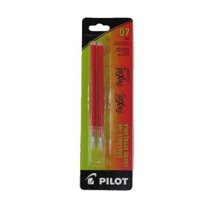 Pen Refill-Frixion Ball/Clicker Erasable Gel, 0.7Mm Red,12/pk