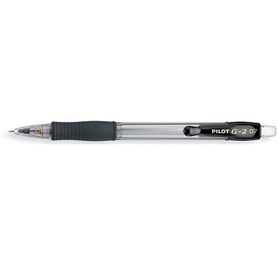 Pencil-Mechanical G-2 Grip 0.7Mm Black,12/pk