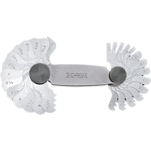 HT735-Screw Pitch Gauges - V, Unified, American National - 60° Threads