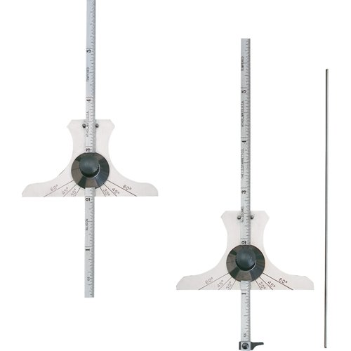HU235-Combination Steel Rule Depth & Angle Gauges