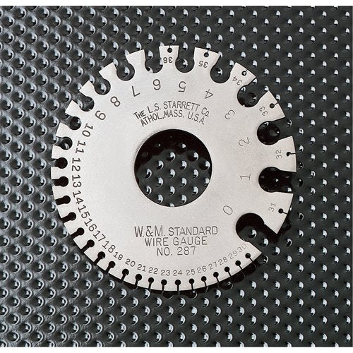 HU413-Steel Wire Gauges - Hardened - American Steel & Wire Co. (Washburn & Moen) Standard