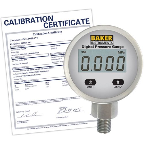 IC650-B5000 Series Pressure Gauge with ISO Certificate