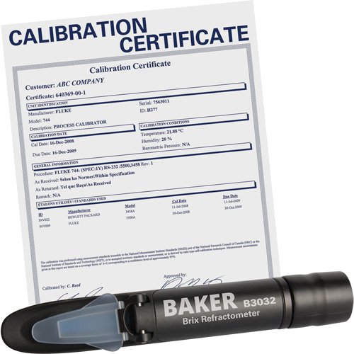 IC779-Refractometer with ISO Certificate