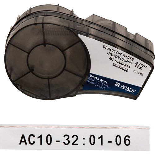 IC932-Print-On Hook Labels with Ribbon & Velcro® Brand Hook for M21 Printers