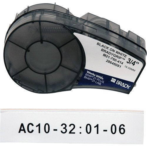 IC933-Print-On Hook Labels with Ribbon & Velcro® Brand Hook for M21 Printers