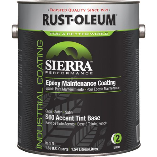 KQ082-Sierra Performance™ S60 Water-Based Epoxy Maintenance Coating Accent Base