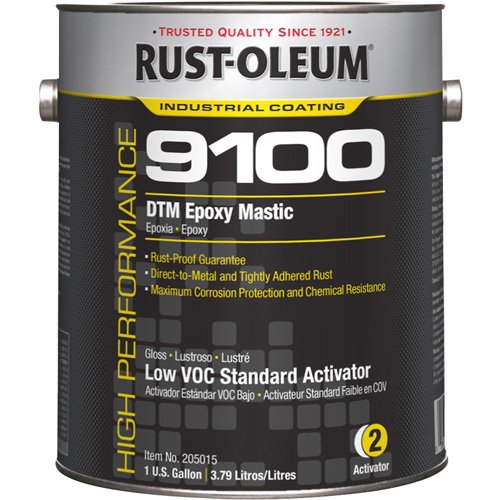 KQ880-9100 System DTM Epoxy Mastic Standard 250 VOC Activator
