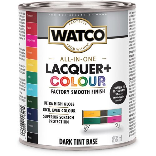 KR068-Watco® All In One Lacquer + Colour Dark Tint Base