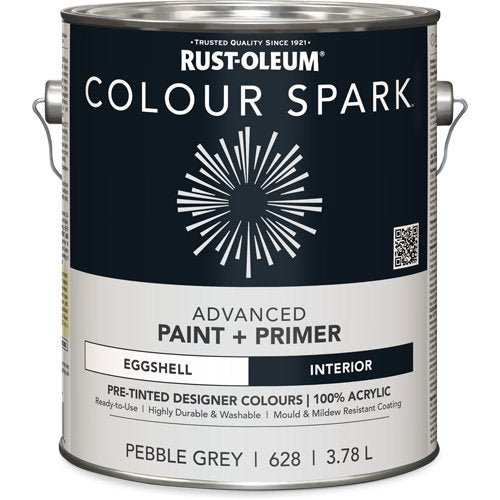 KR878-Colour Spark™ Interior Pre-Tinted Paint + Primer Wall Paint