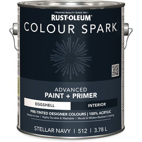 KR885-Colour Spark™ Interior Pre-Tinted Paint + Primer Wall Paint