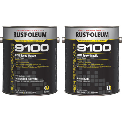 KR887-9100 System DTM Epoxy Mastic Base & Activator Kit