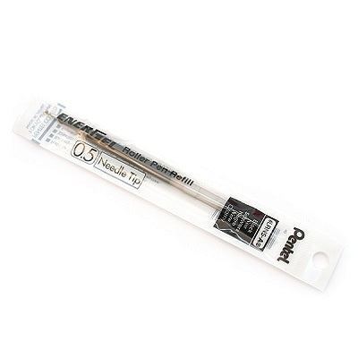 Pen Refill-Energel Retractable 0.5Mm Black,12/pk