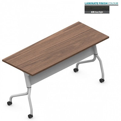 Table-Ionic Flip Top Table 60"W X 24"D