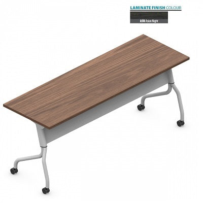 Table-Ionic Flip Top Table 72"W X 24"D