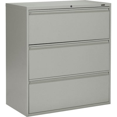 File Cabinet-Lateral Otg, 3 Drawer, Grey