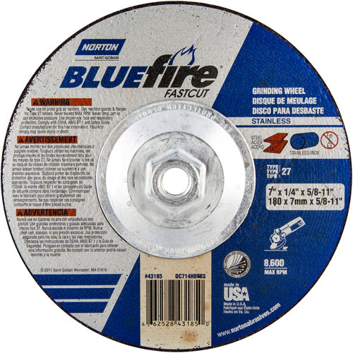 NO003-Bluefire® Depressed Centre Wheel