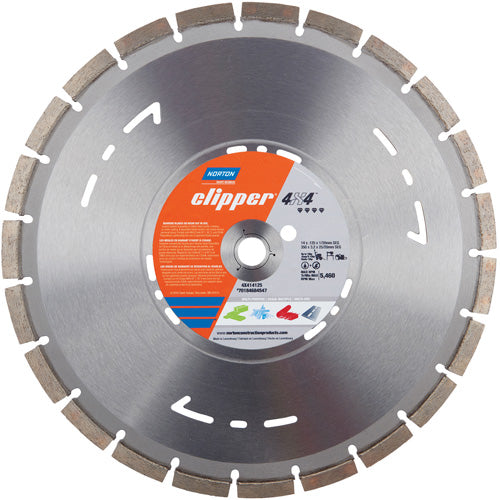 NO039-Clipper 4X4 Multi-Purpose Dry Segmented High-Speed Blade