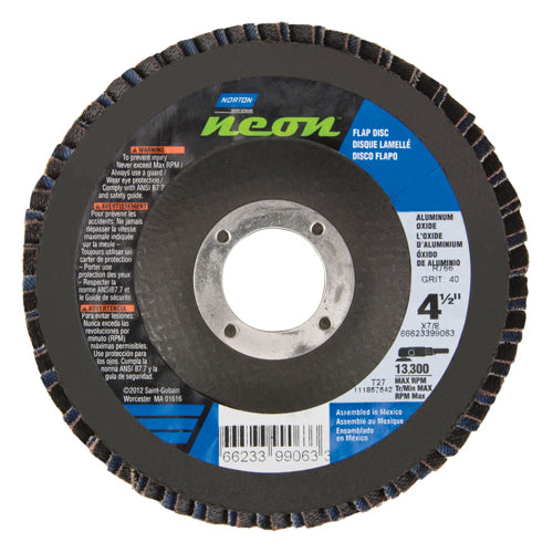 NO084-Neon R766 Flap Discs