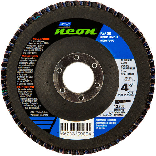 NO085-Neon R766 Flap Discs