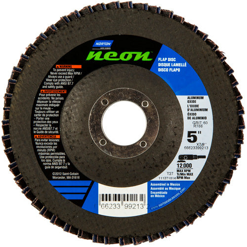 NO086-Neon R766 Flap Discs
