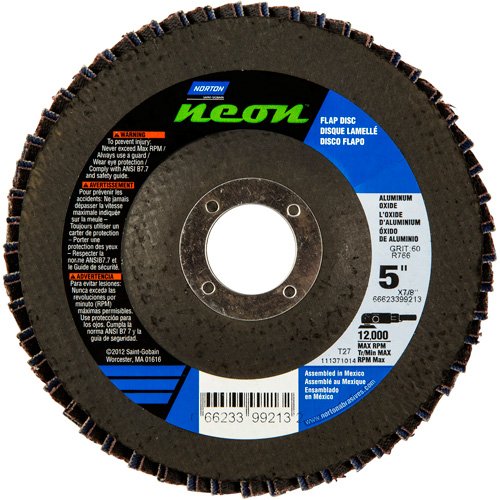 NO087-Neon R766 Flap Discs