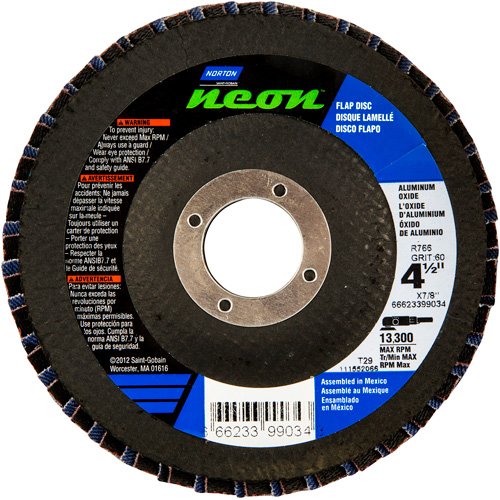 NO096-Neon R766 Flap Discs