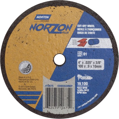 NR003-Portable Small Diameter Reinforced Cut-Off Wheels - Norzon Plus