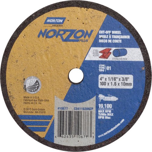 NR005-Portable Small Diameter Reinforced Cut-Off Wheels - Norzon Plus