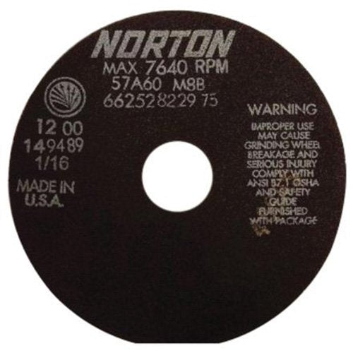 NR391-Non-Reinforced Tool Room Cut-Off Wheels
