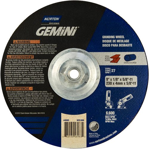 NR512-Gemini® Grinding and Cutting Wheel