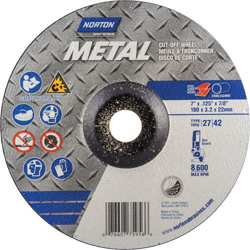 NR883-Depressed Centre Metal Grinding Wheels