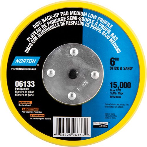 NR946-Back Up Pads For PSA & Hook And Loop Paper Discs