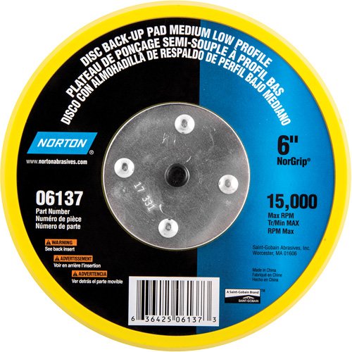 NR947-Back Up Pads For PSA & Hook And Loop Paper Discs
