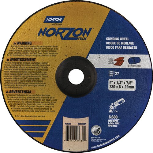 NS032-Depressed Centre Grinding Wheels
